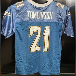 Chargers #21 Tomlinson jersey